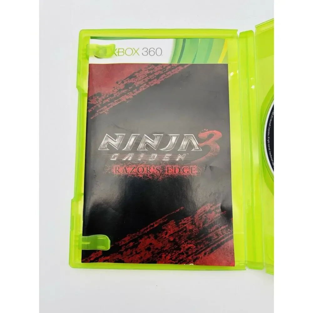 Ninja Gaiden 3: Razor's Edge (Microsoft Xbox 360, 2013) Authentic Tested Works